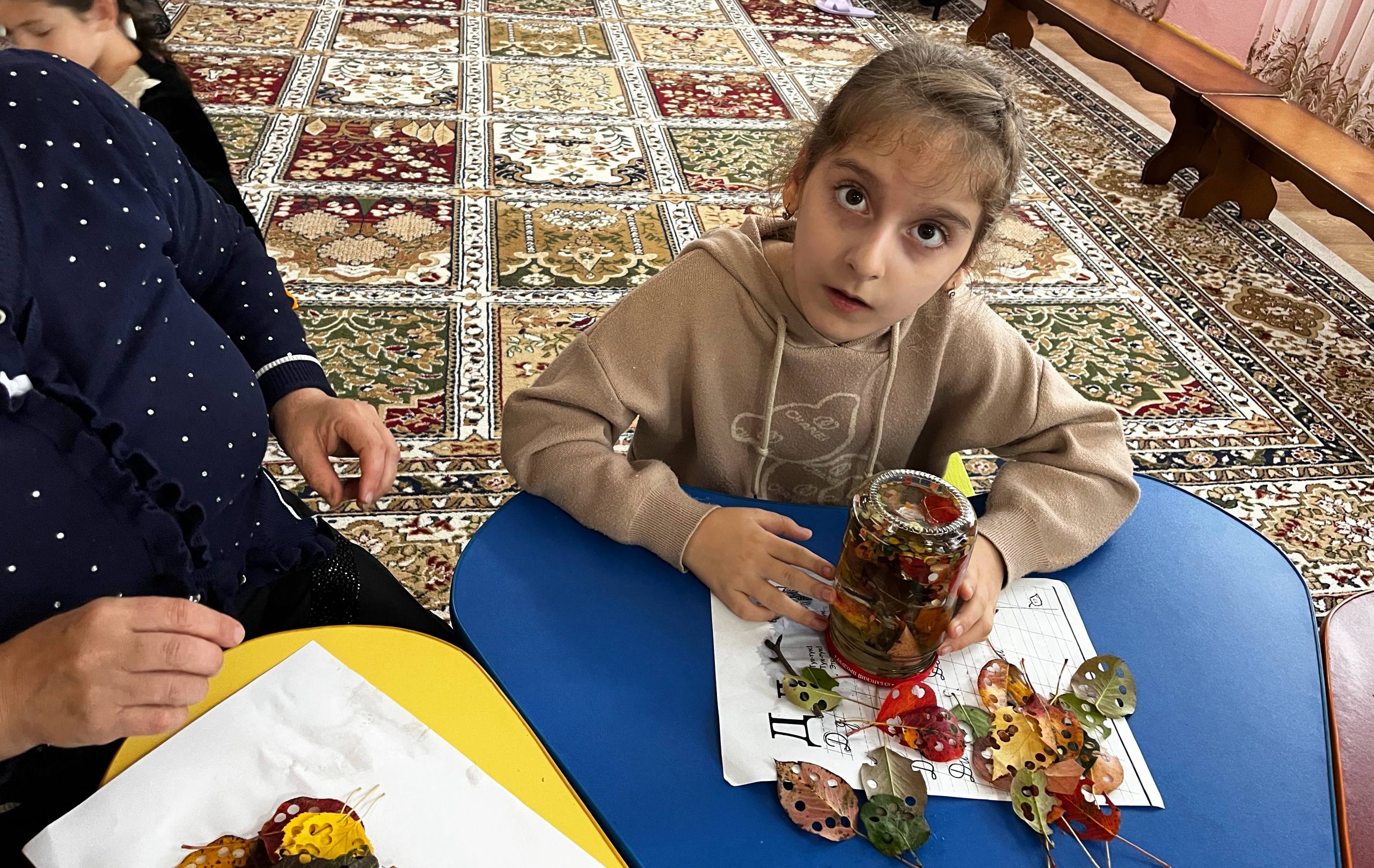 "Дары Осени": изготовление поделок с детьми с ОВЗ из природного материала