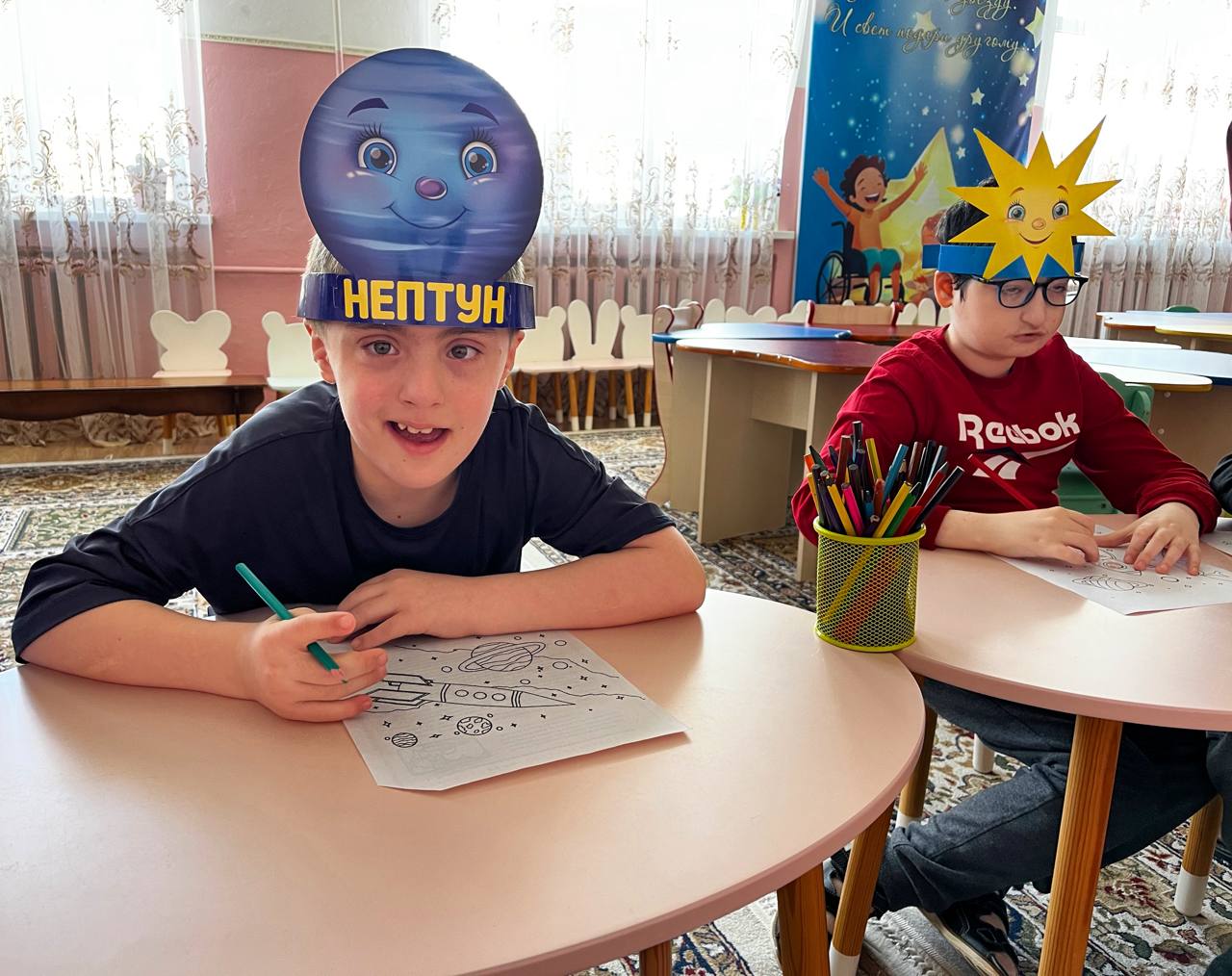 Познавательно развлекательный турнир "Герои Космоса" для детей с ОВЗ